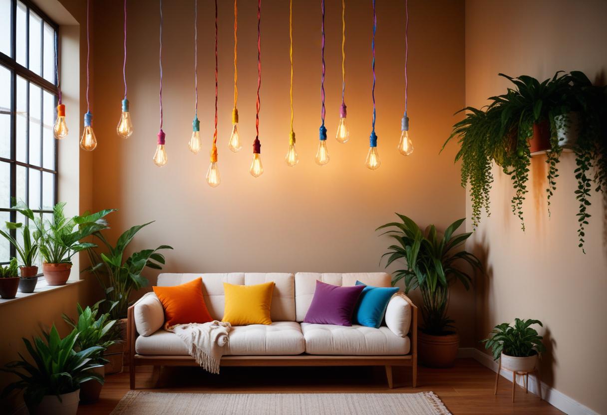 DIY-tips för att styla med lampsladdar! illustration